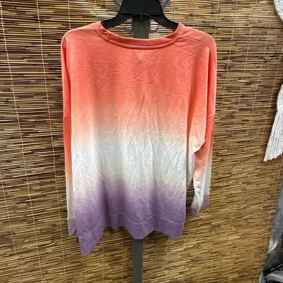 Ideology Womens Dip-Dye Comfy Sweatshirt Size Small - Picture 3 of 3